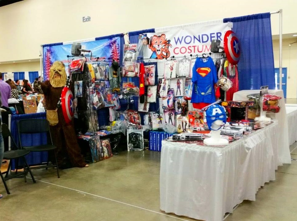 Wonder Costumes Supercon Booth